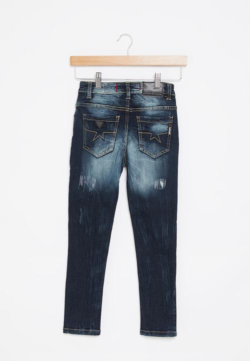 SOVIET - B tolisso boys skinny denim - blue/black