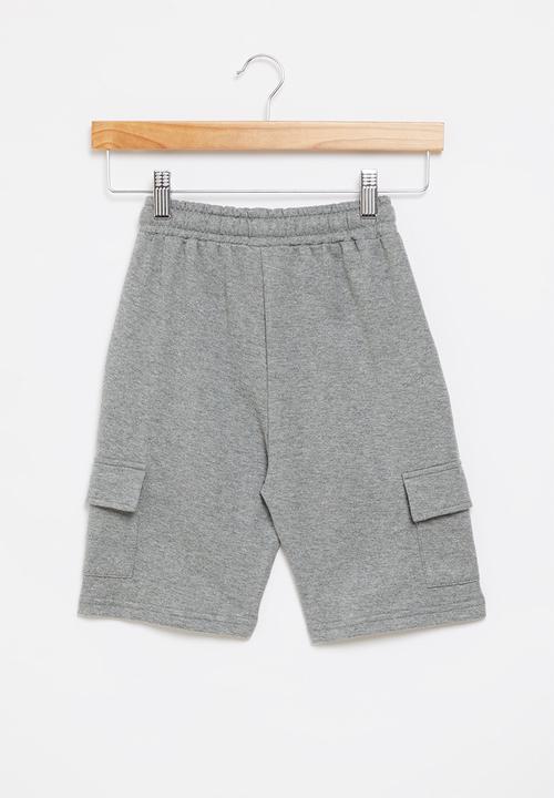 Rebel Republic - Older boys shorts with pocket - grey 