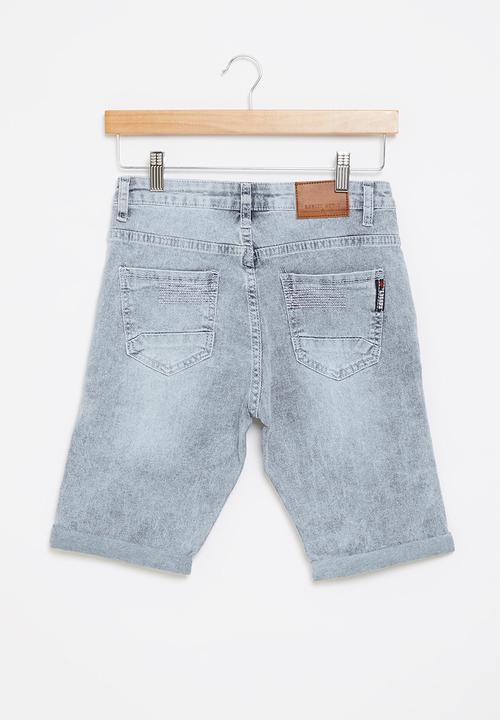 SOVIET - B king boys denim short - blue