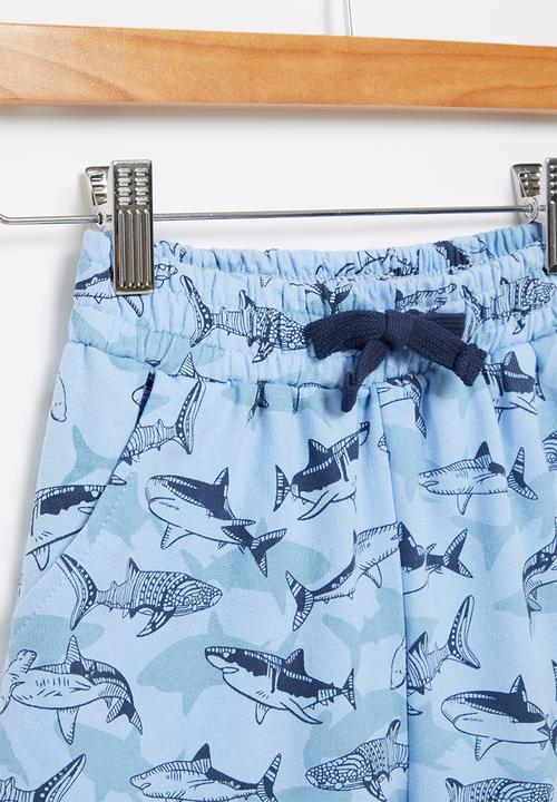 Pop Candy - Boys dolphin shorts - blue