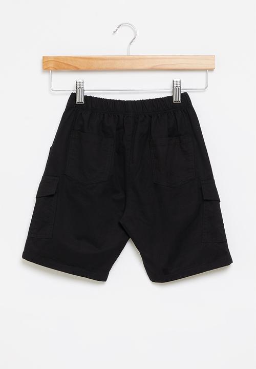 Pop Candy - Boys cargo shorts - black