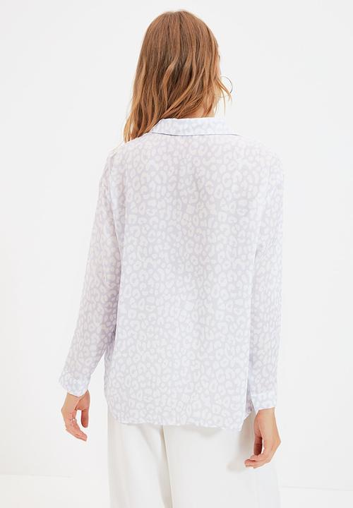 Trendyol - Loose fit shirt - lilac