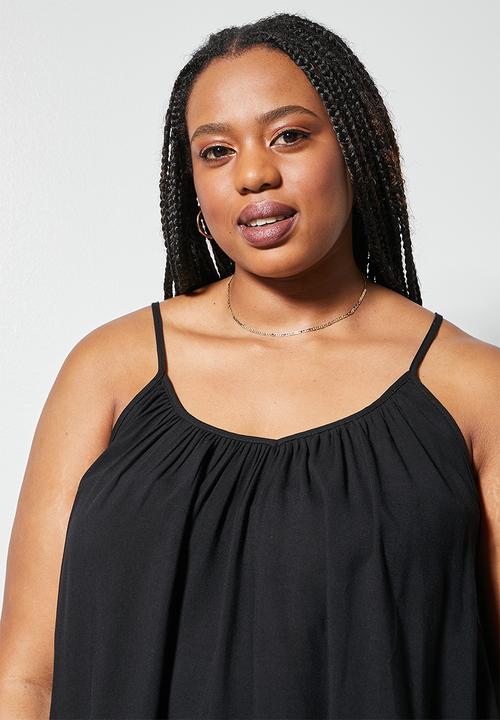 Superbalist - Flare cami - black