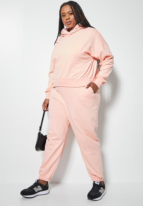 Superbalist - Crop hoodie - peach skin