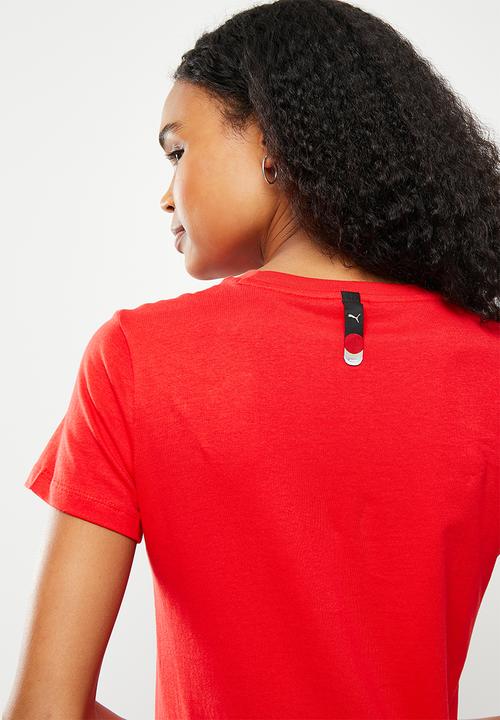 PUMA - As graphic tee - red