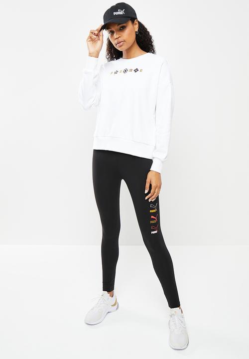 PUMA - As crew tr sweat - white