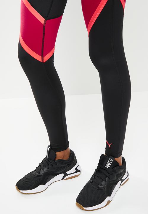PUMA - Train eversculpt high waist full tights - black & persian red
