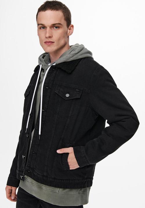 Only & Sons - Louis jacket - black