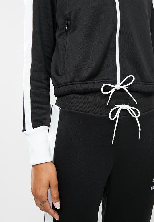 PUMA - Iconic t7 crop jacket - puma black