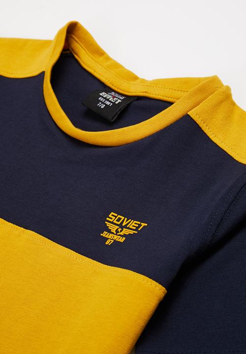 SOVIET - B dexton fashion tee - new mustard