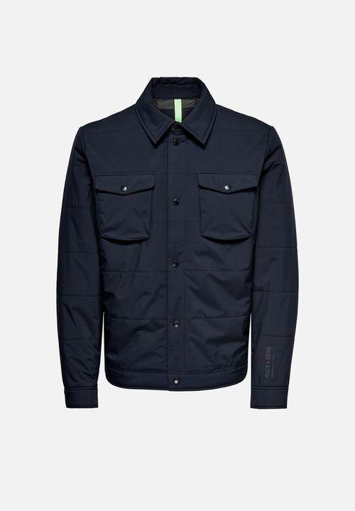 Only & Sons - Brice overshirt - navy