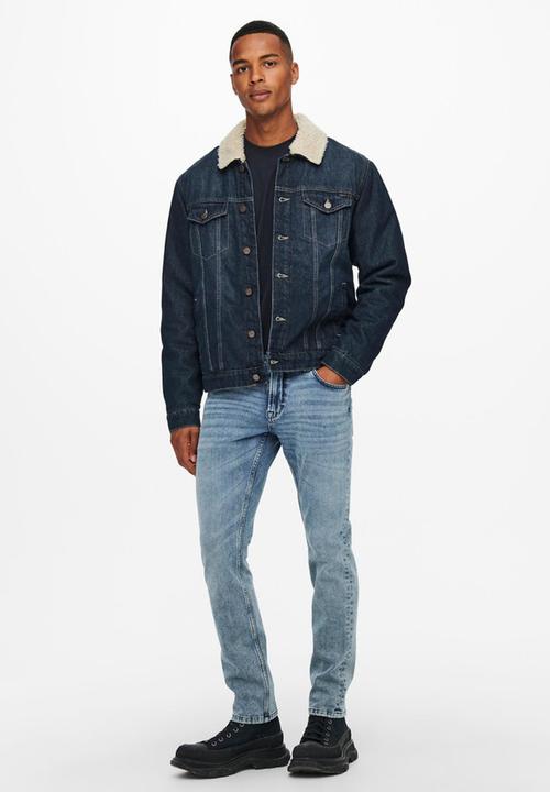Only & Sons - Louis jacket - dark blue