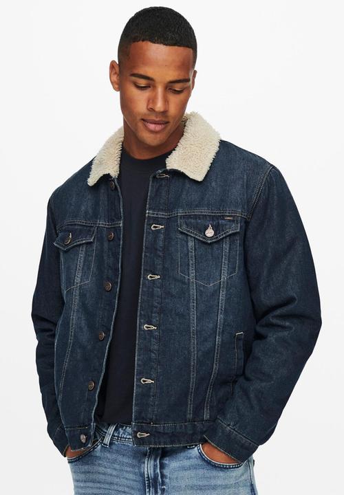 Only & Sons - Louis jacket - dark blue