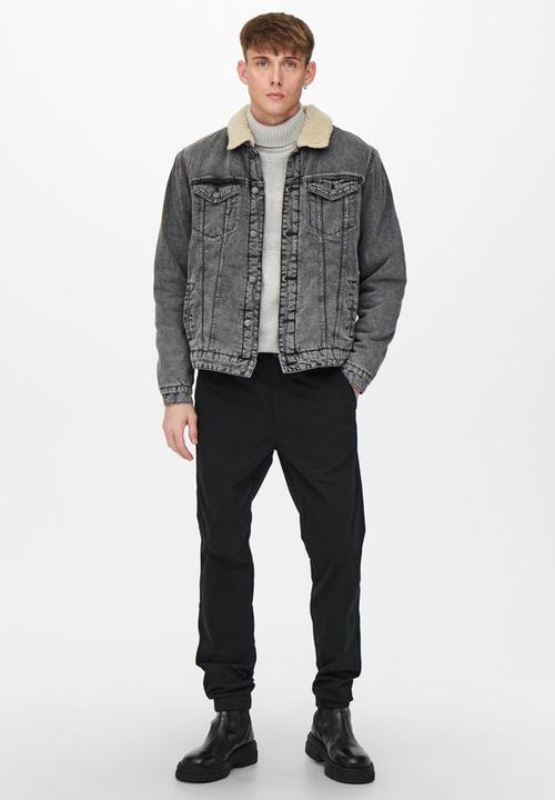 Only & Sons - Louis jacket - grey