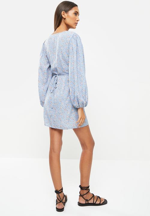 Glamorous - Mazoe dress - blue ditsy floral