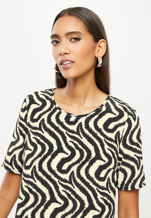 Glamorous - Miranda dress - abstract zebra