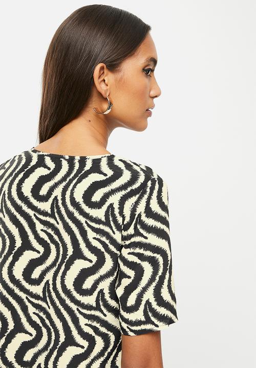 Glamorous - Miranda dress - abstract zebra