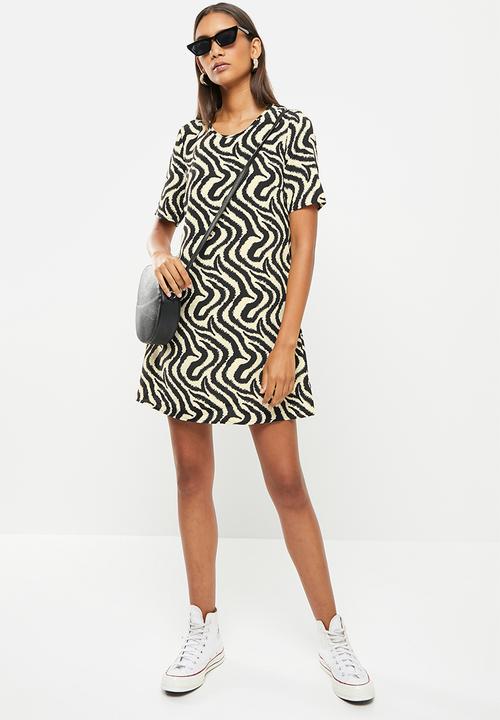 Glamorous - Miranda dress - abstract zebra