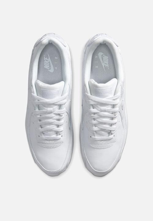 air max 90 white leather mens
