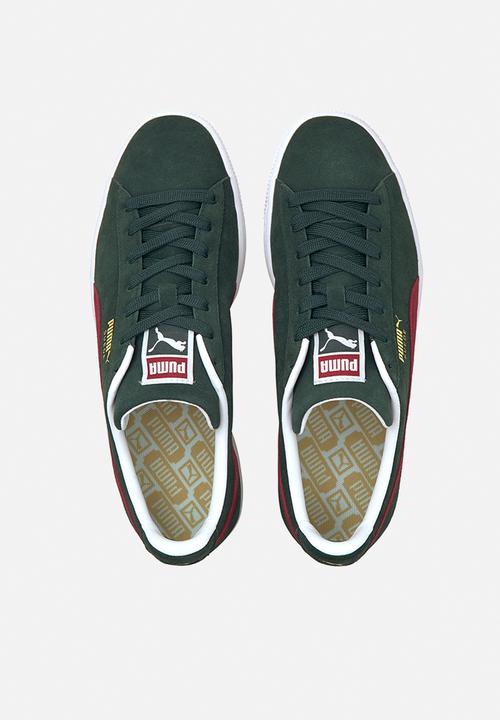 PUMA - Suede Classic XXI - green gables-intense red