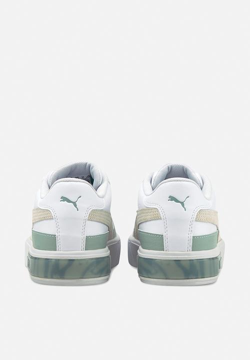PUMA - Cali star - white-ivory glow-jadeite