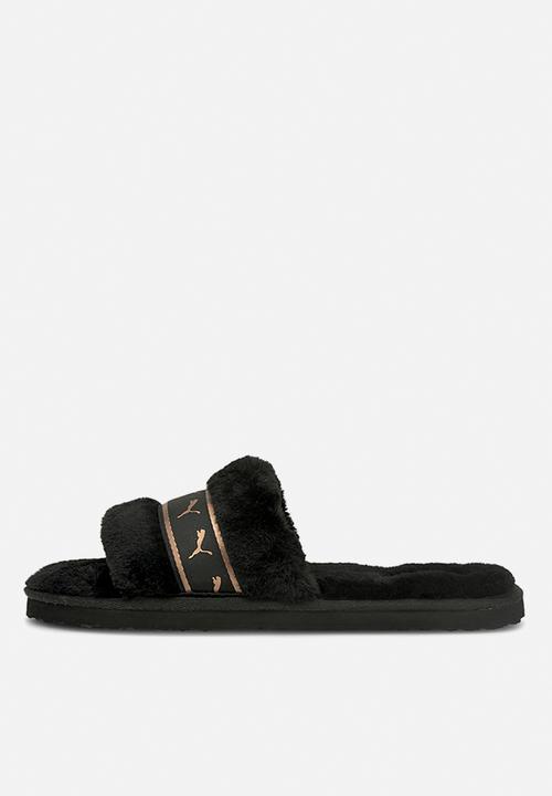 PUMA - Fluff remix - puma black - rose gold