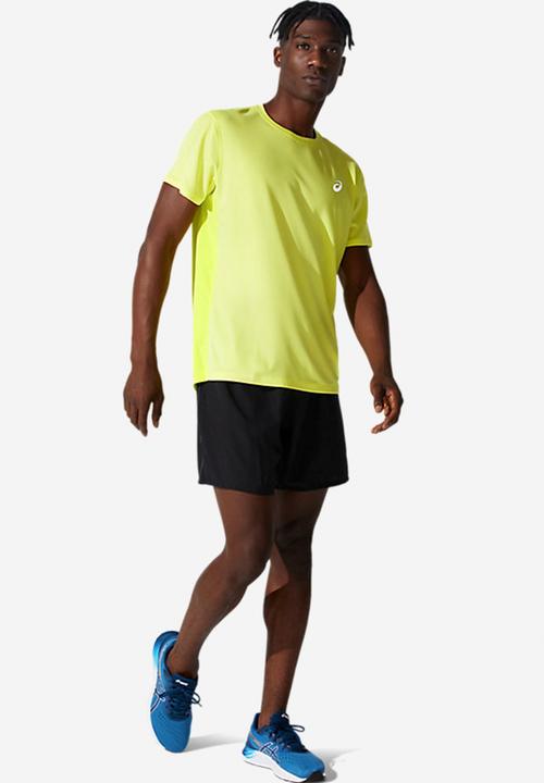ASICS - Core short sleeve top - bright yellow 