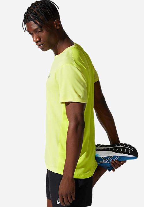 ASICS - Core short sleeve top - bright yellow 