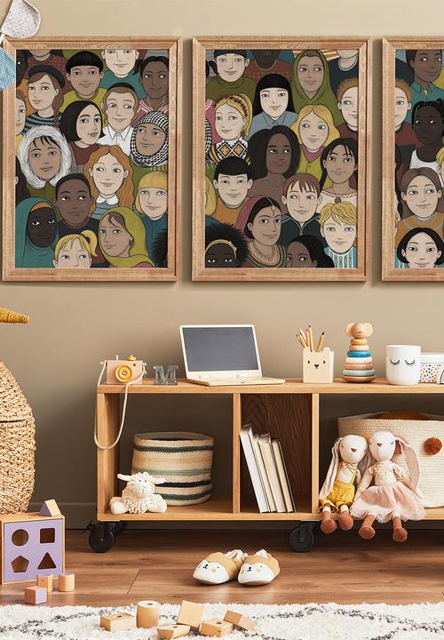 Amaranto Collection - Atlas of diversity (set of 3)