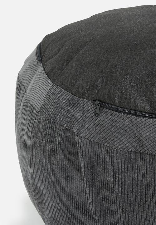 Sixth Floor - Cordy floor cushion - grey