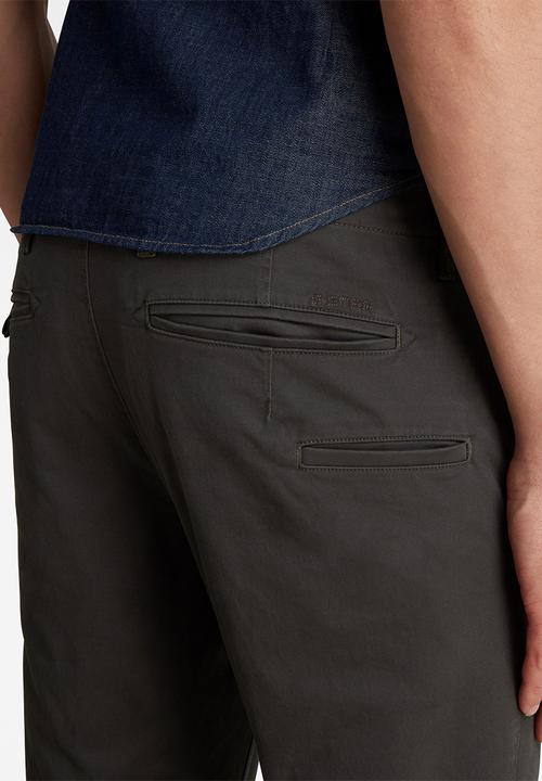 G-STAR - Vetar slim fit chino - asfalt