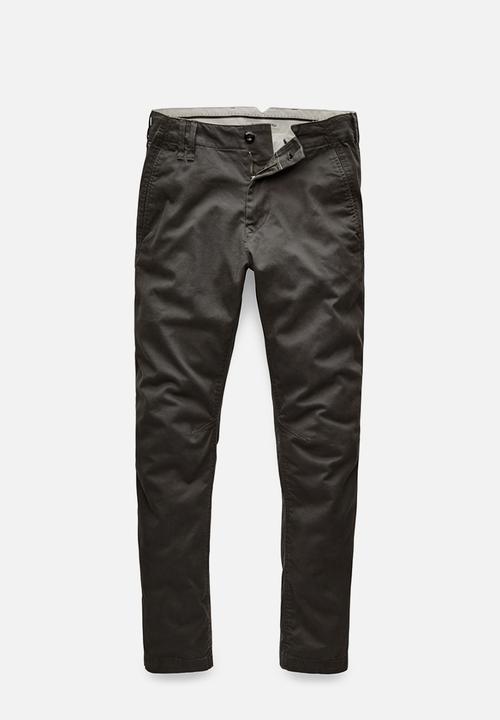 G-STAR - Vetar slim fit chino - asfalt