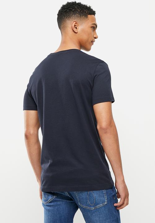 Calvin Klein - Chest institutional slim short sleeve tee - navy
