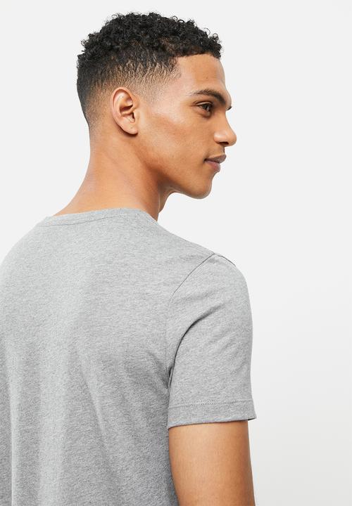 Calvin Klein - Core institutional logo slim tee - grey