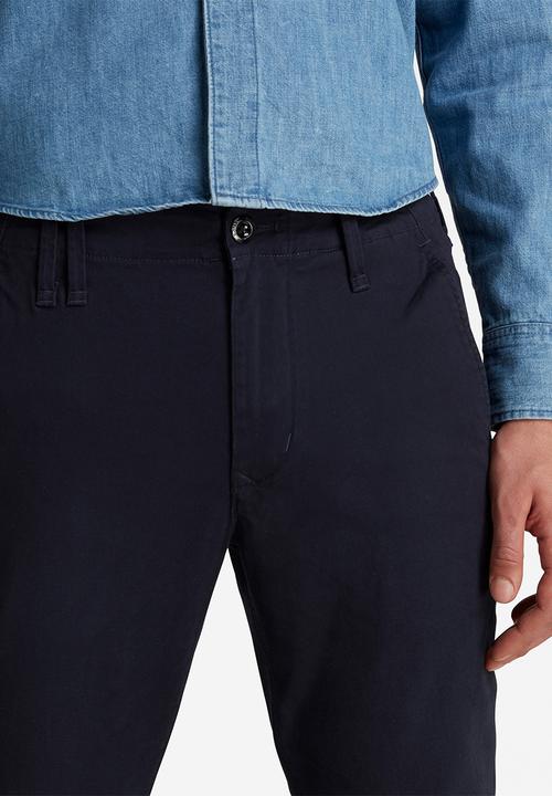 G-STAR - Vetar slim fit chino - mazarine blue