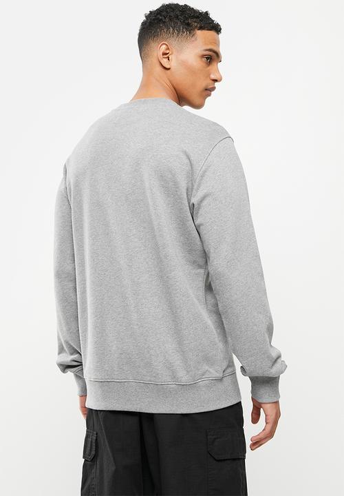 Calvin Klein - Core institutional logo sweatshirt - grey