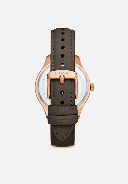 Fossil - Rye - rose gold & grey