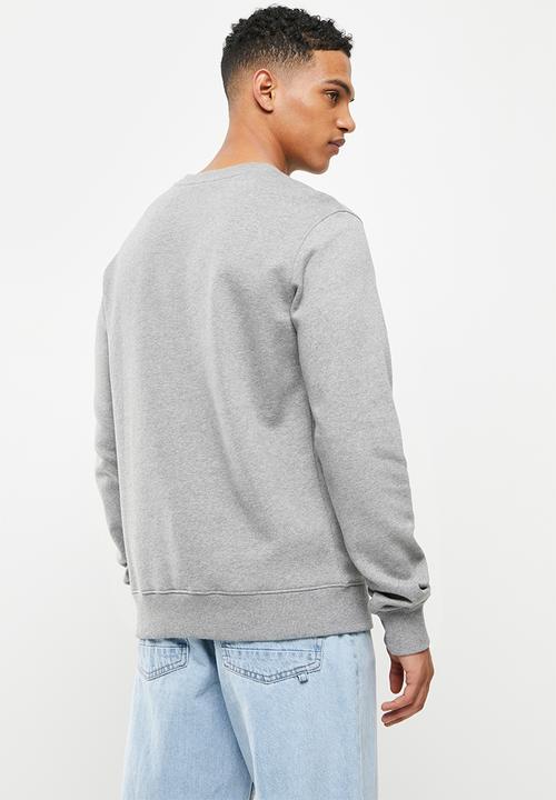 Calvin Klein - Iconic monogram crew neck - grey