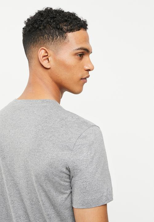 Calvin Klein - Iconic monogram short sleeve slim tee - grey