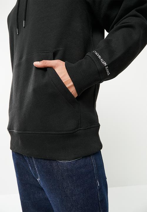 Calvin Klein - Ck essential regular hoodie - black
