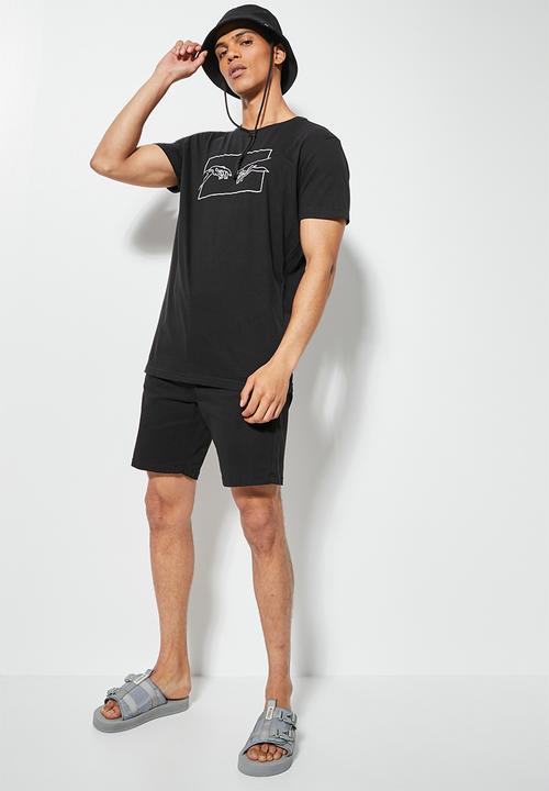 Superbalist - Nate pointer tee - black