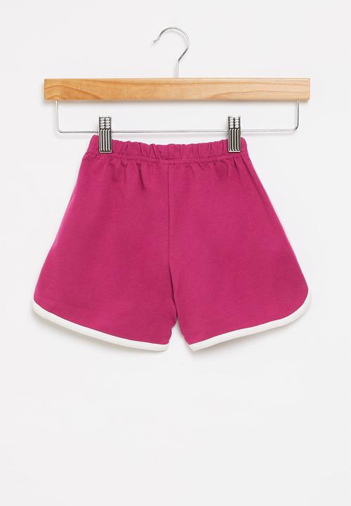 Pop Candy - Girls elasticated waist shorts - pink