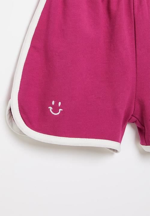 Pop Candy - Girls elasticated waist shorts - pink
