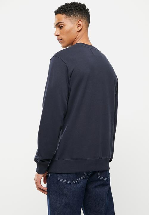 Calvin Klein - Core institutional logo sweatshirt - night sky