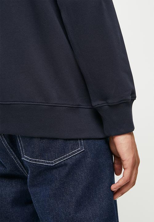 Calvin Klein - Core institutional logo sweatshirt - night sky