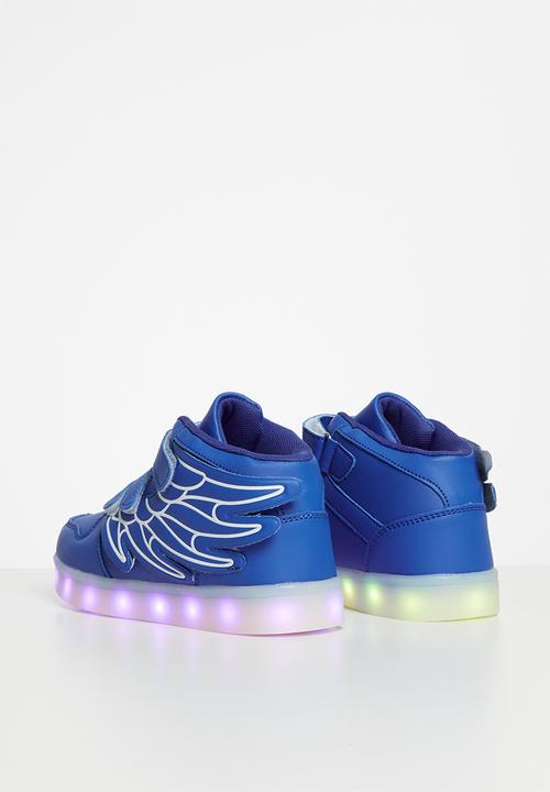 Pop Candy - Boys wing light up sneaker - blue