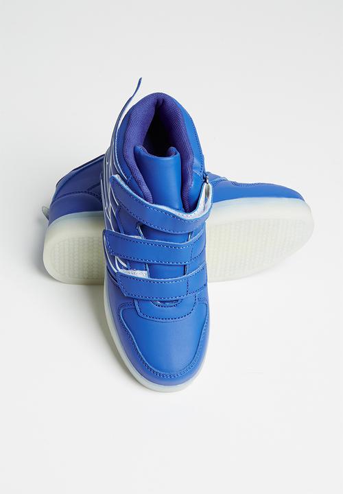 Pop Candy - Boys wing light up sneaker - blue