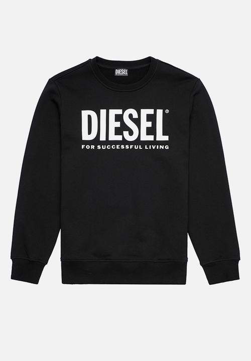 Diesel  - S-girk-ecologo sweater - black
