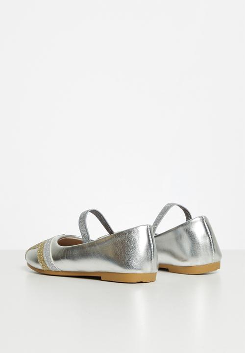 Pop Candy - Girls unicorn pump - silver