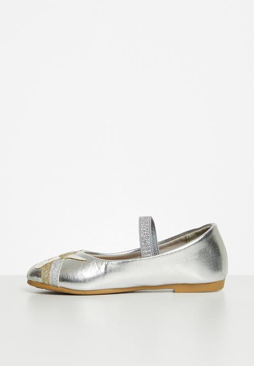Pop Candy - Girls unicorn pump - silver